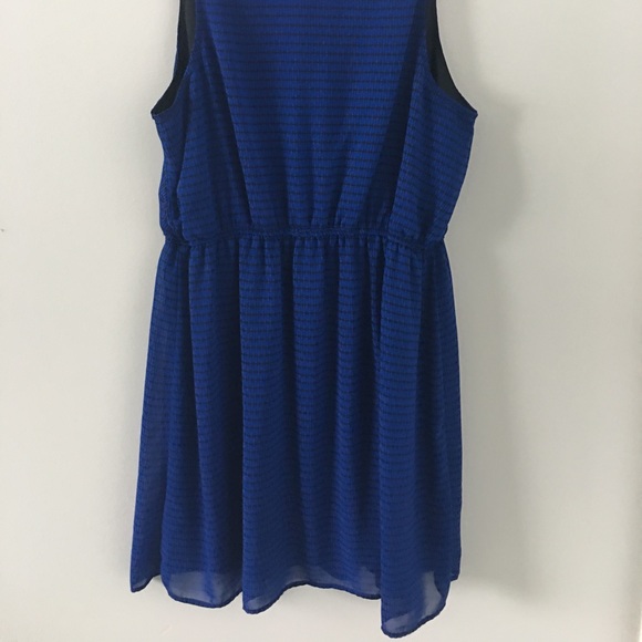 Merona Blue and Black Sleeveless Dress 🖤SALE🖤 - Picture 2 of 2